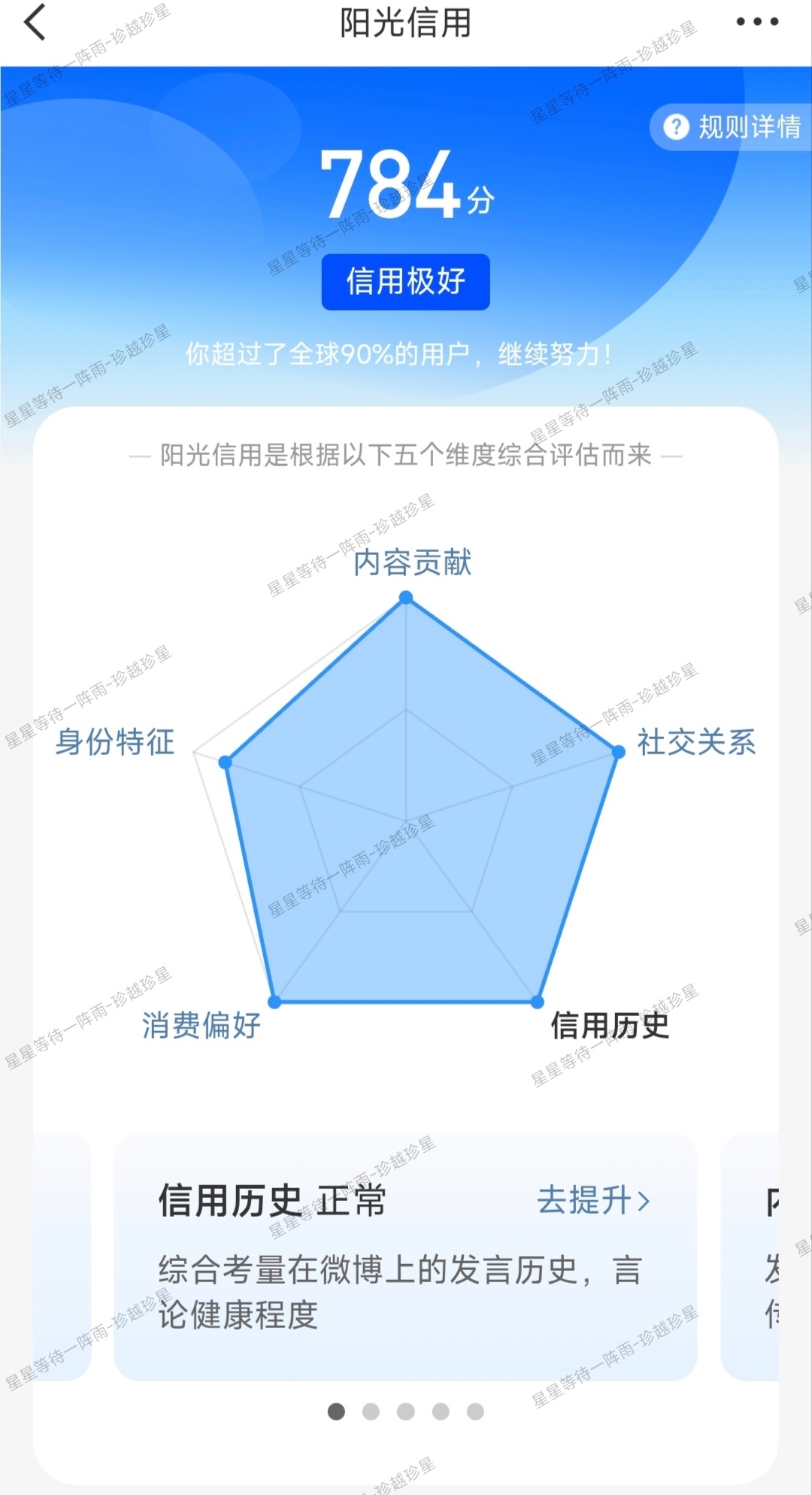本人784的ygxy，很高说明我是一个遵纪守法文明礼貌且活跃的好人很棒棒