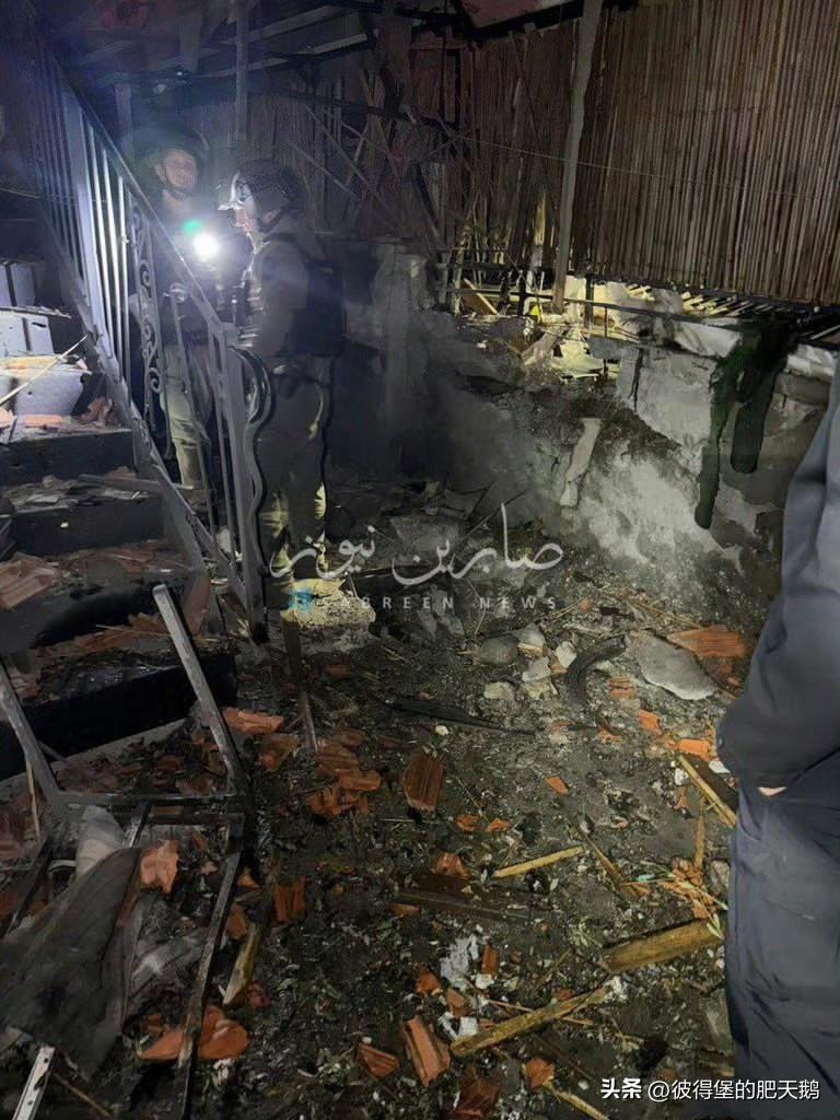 #以美袭击伊朗# 
黎巴嫩真主党的火箭弹直接击中了以色列法西斯加利利地区的一片住