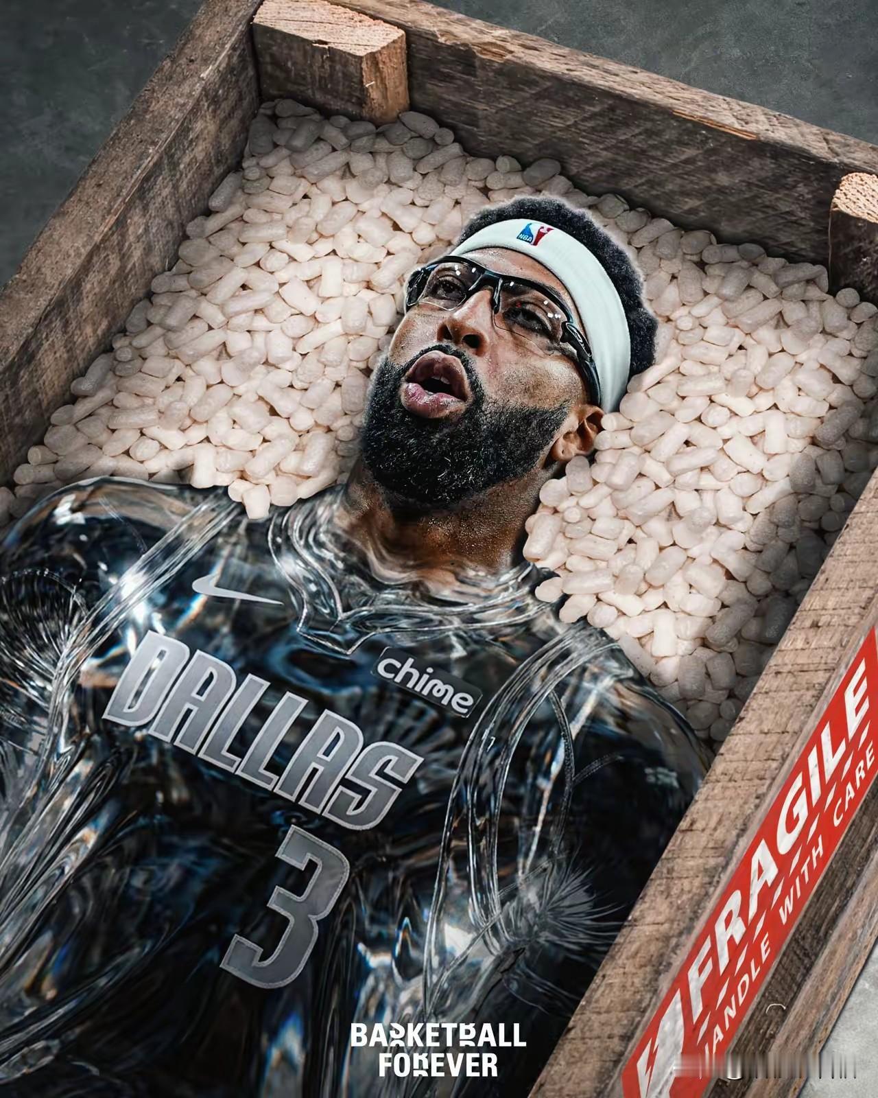 浓眉自打加盟独行侠之后堪称联盟第一倒霉蛋。先后臀部受伤、腿部受伤、眼睛受伤、膝盖