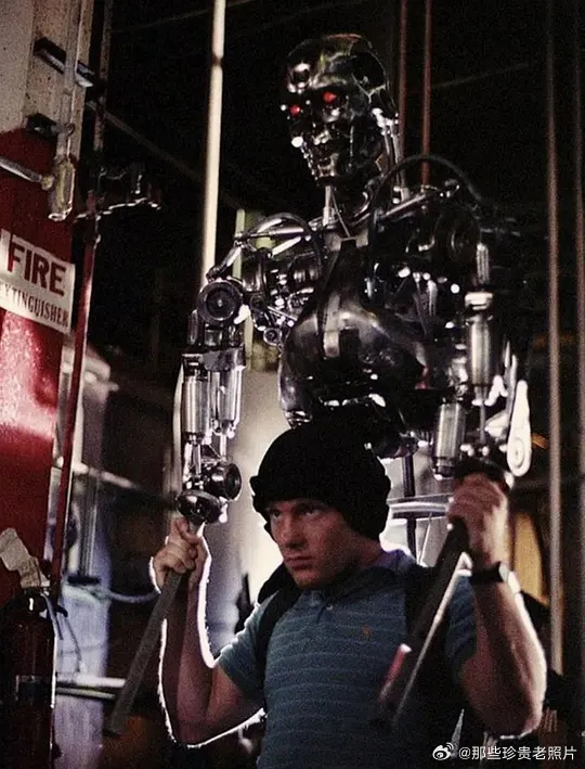 1984年《终结者》幕后照 