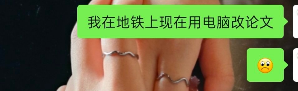 论文都交多久了，等考完试要回家了才说论文不对☹️我在地铁上没改完又接着在高铁站改