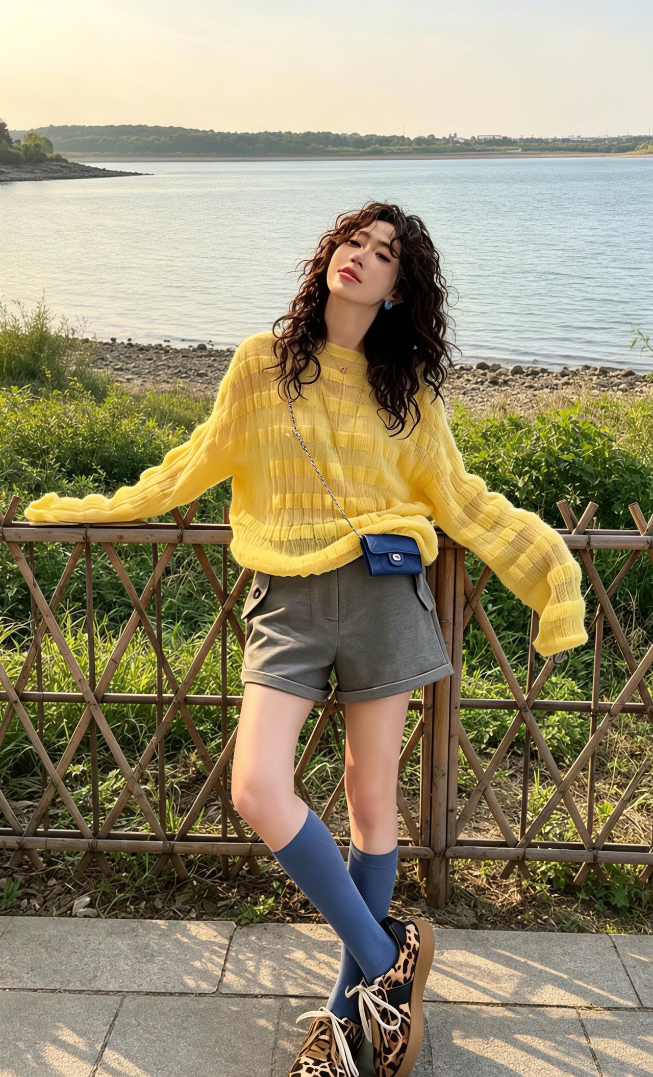 夏日chill穿搭 夏季慵懒韩系极简穿搭 少女感夏日ootd 分享夏季韩系穿搭