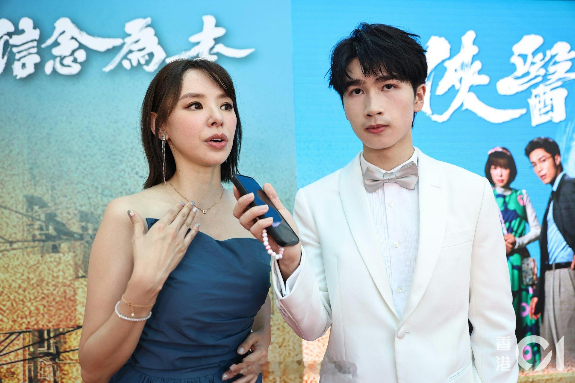 冯皓扬叹拍《侠医》冇乜机会露　谭凯琪即话验过：都好硬嘅 | 香港01艺人冯皓扬、