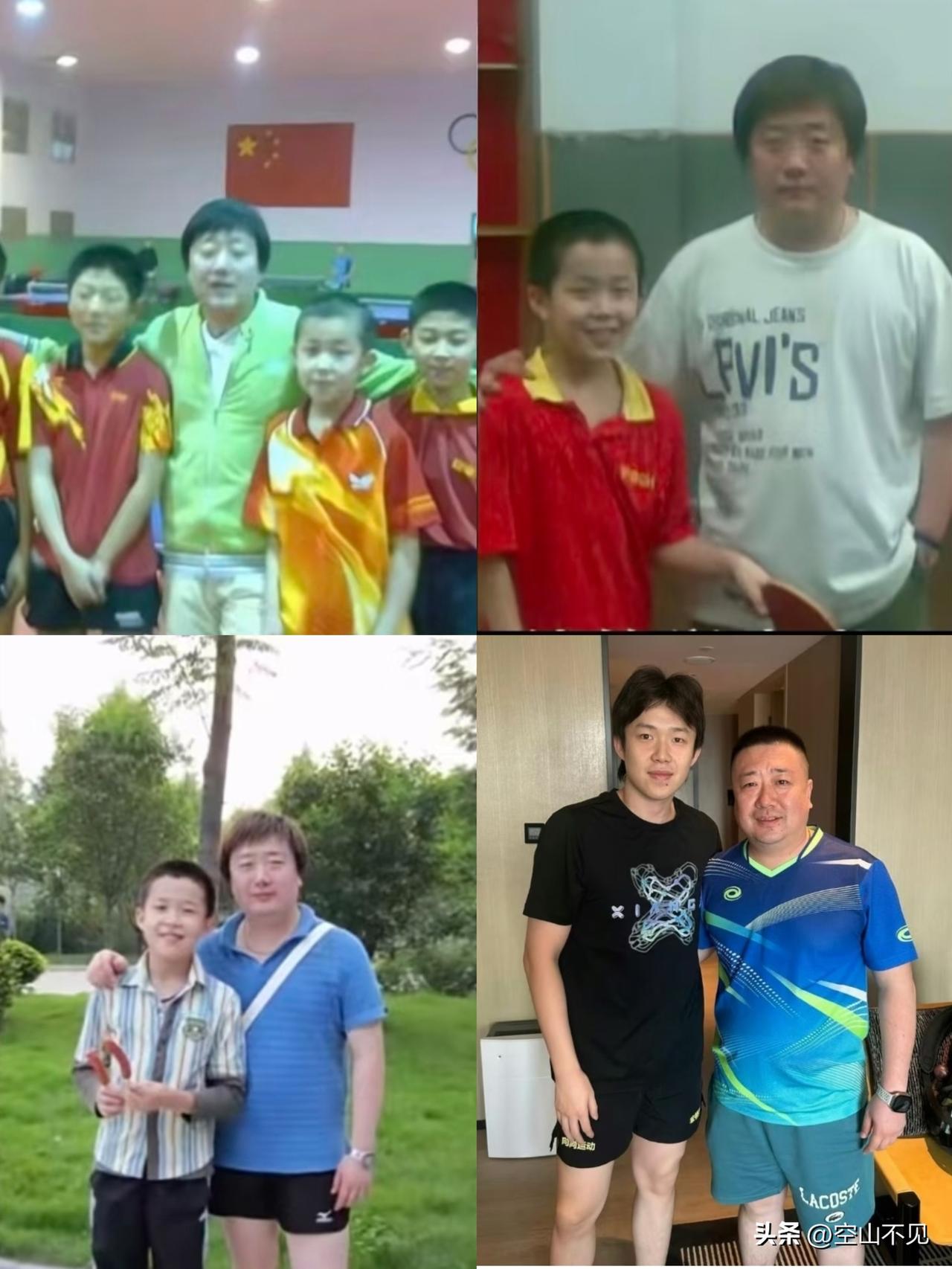 有在好好长大
从小就离开父母到千里之外的保定学习乒乓球。儿童时期的教练崔宝军对小