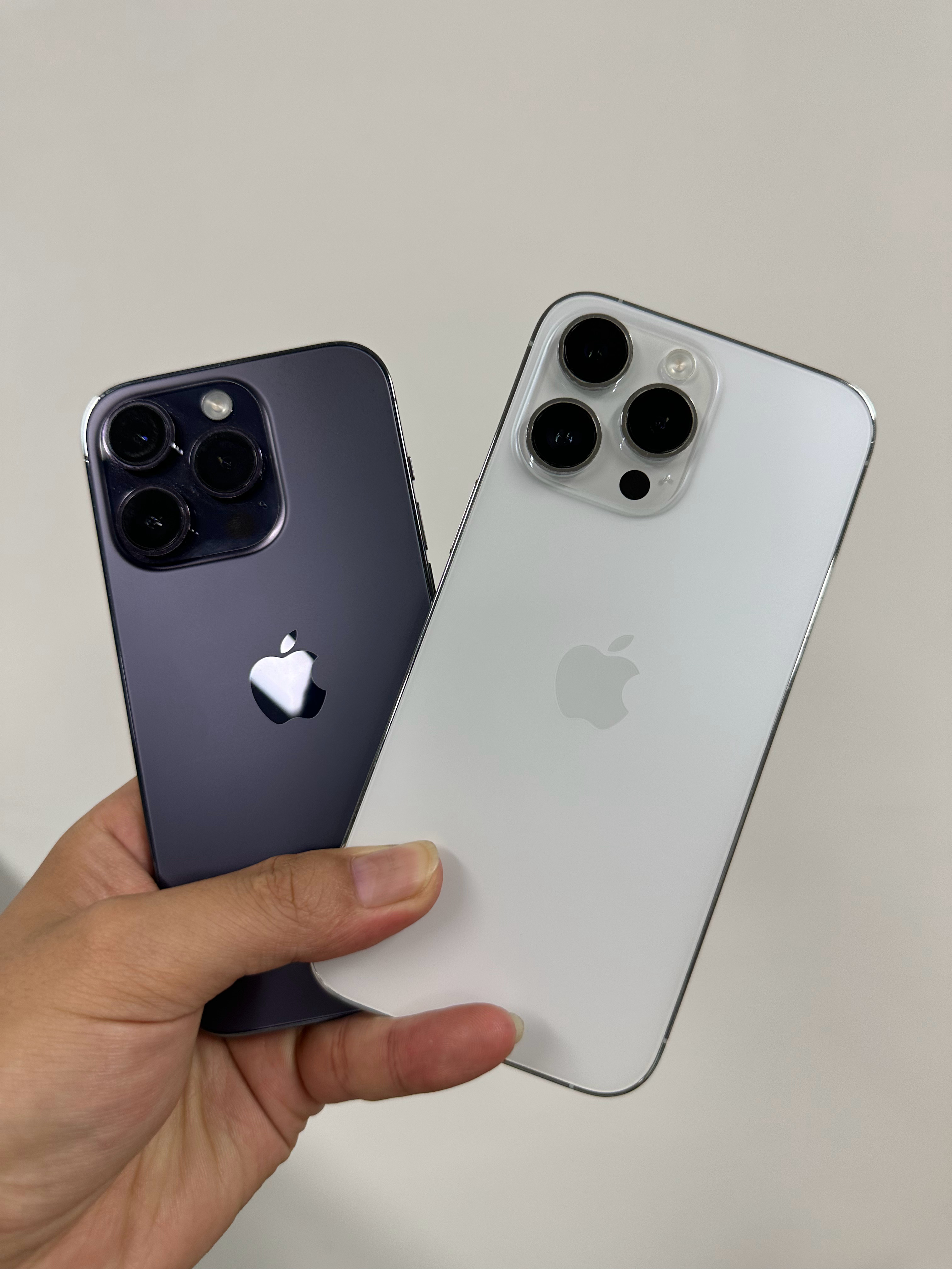 特价两台 都是靓机成色14Pro 港版资源机 256 紫色 电池8514Pro 