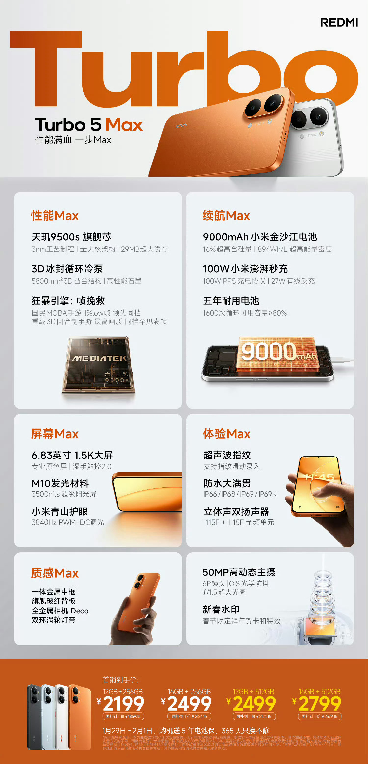 REDMI这波杀疯了！官方自刀300，叠加国补之后起售价1800多香爆了！ 