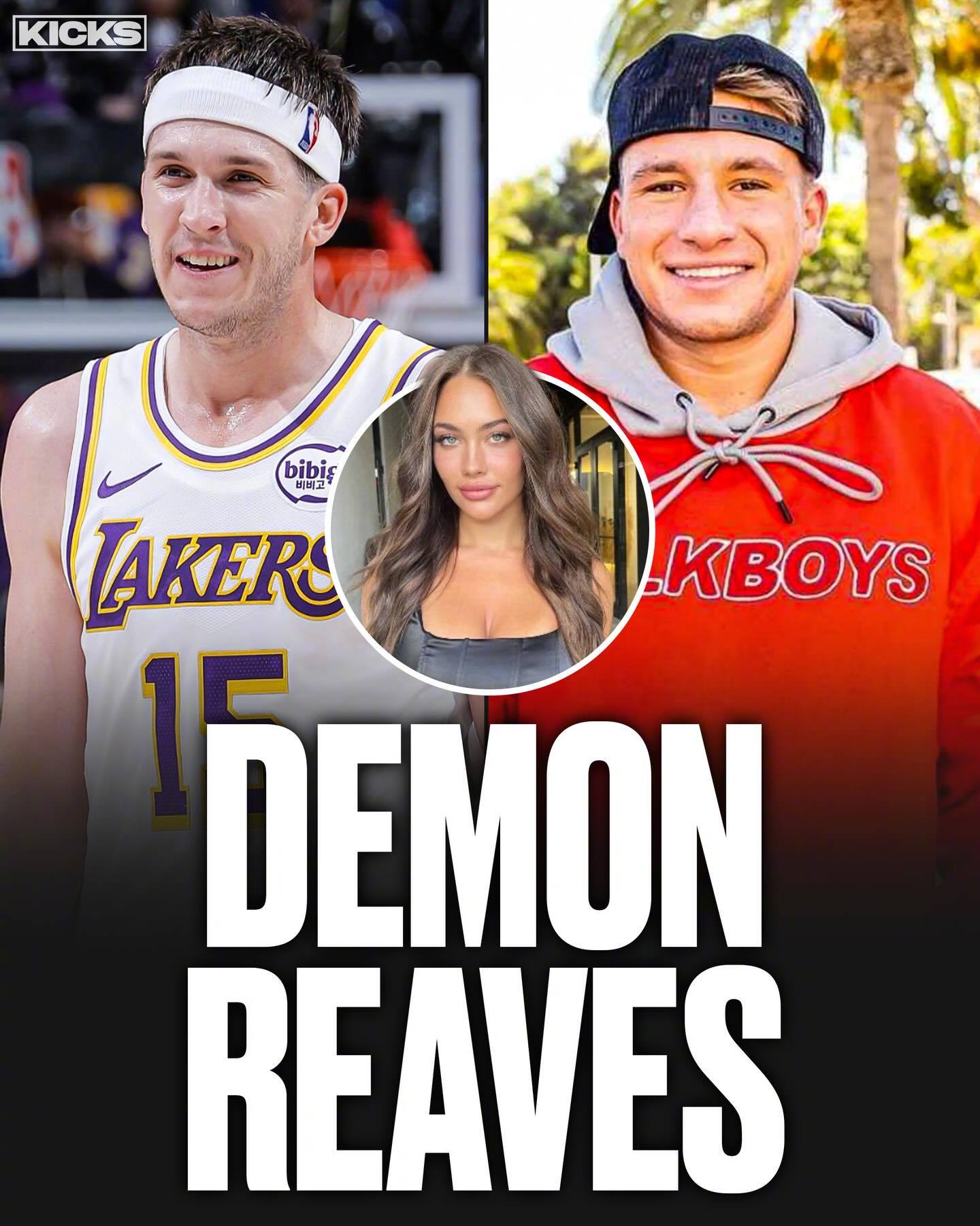 网红SteveWillDoIt公开谴责里夫斯曾试图勾搭他当时的女友Celina 