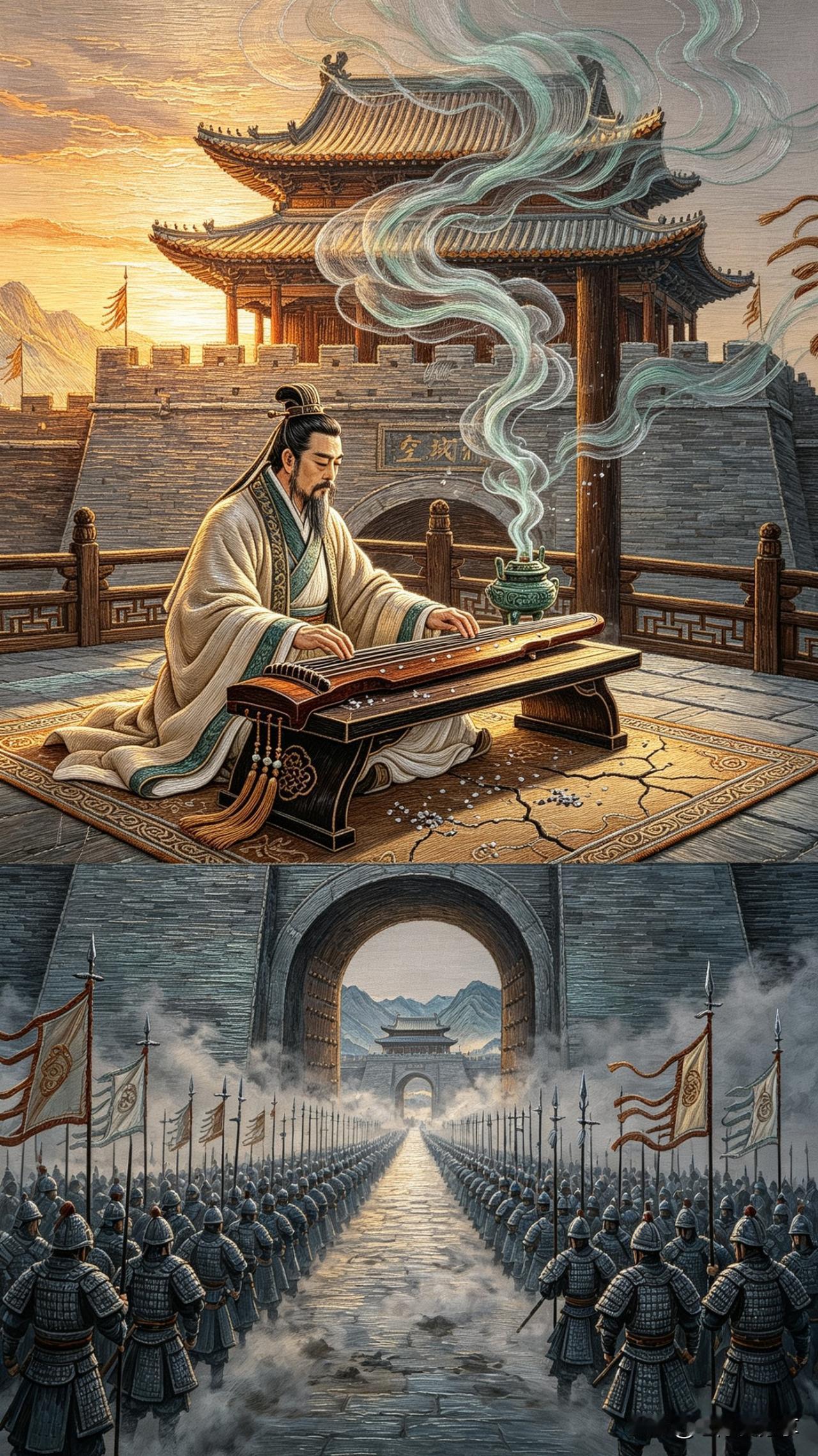 人这一生，

最难的往往不是打败对手，

而是看懂自己的位置。

司马懿站在城下