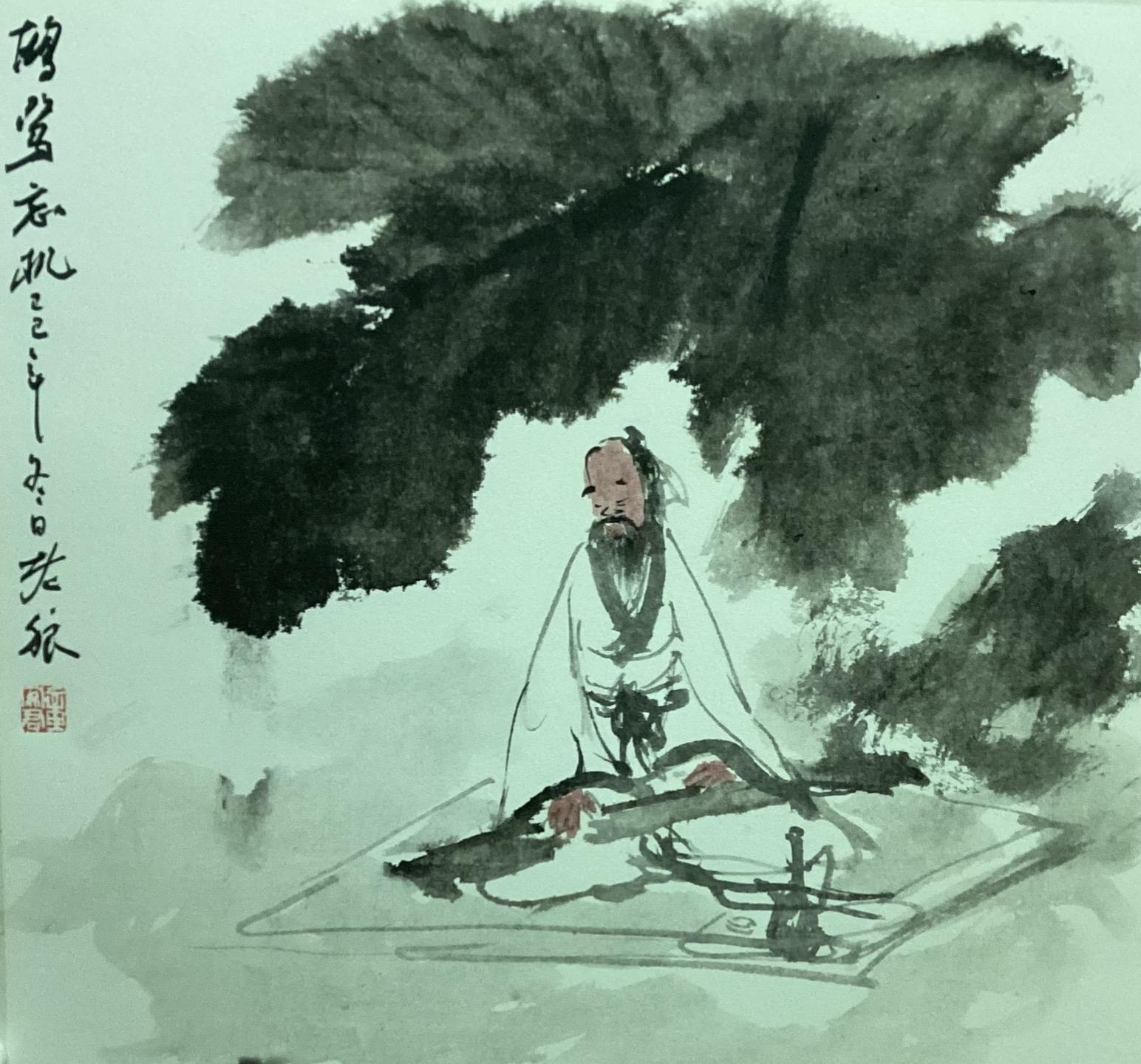 笔墨豪狠人清瘦。