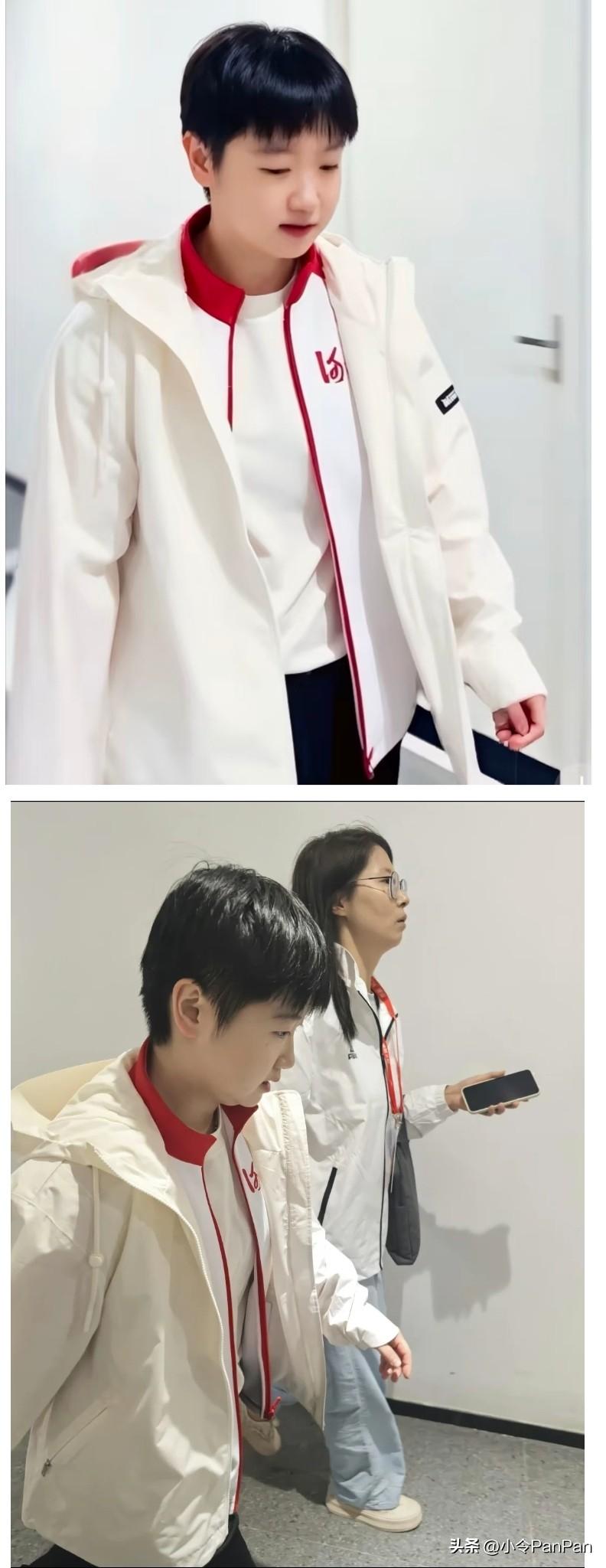 超级短发，无美颜，无滤镜，不施粉黛，还是这么阳光明媚。像个高中女生的样子。真的是