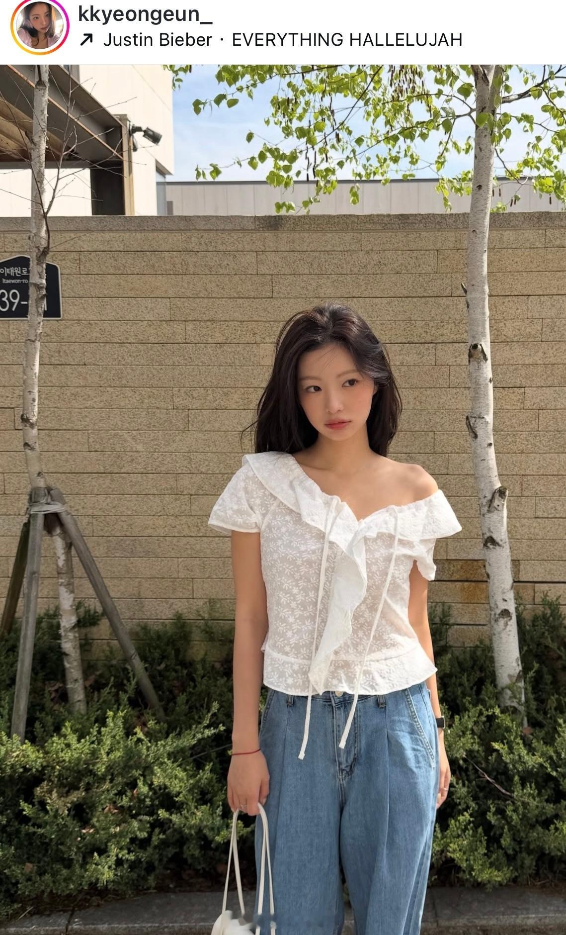 穿搭分享 连续更新第2798天韩国时尚女生日常搭配韩系穿搭超能新星汇新星v计划开