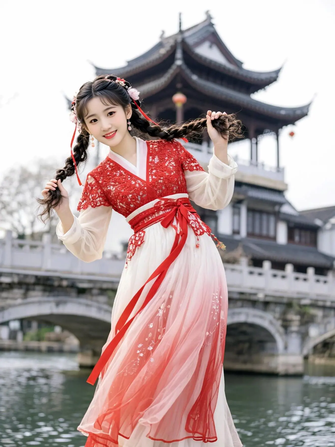 AI娇俏古风写真 ai创作