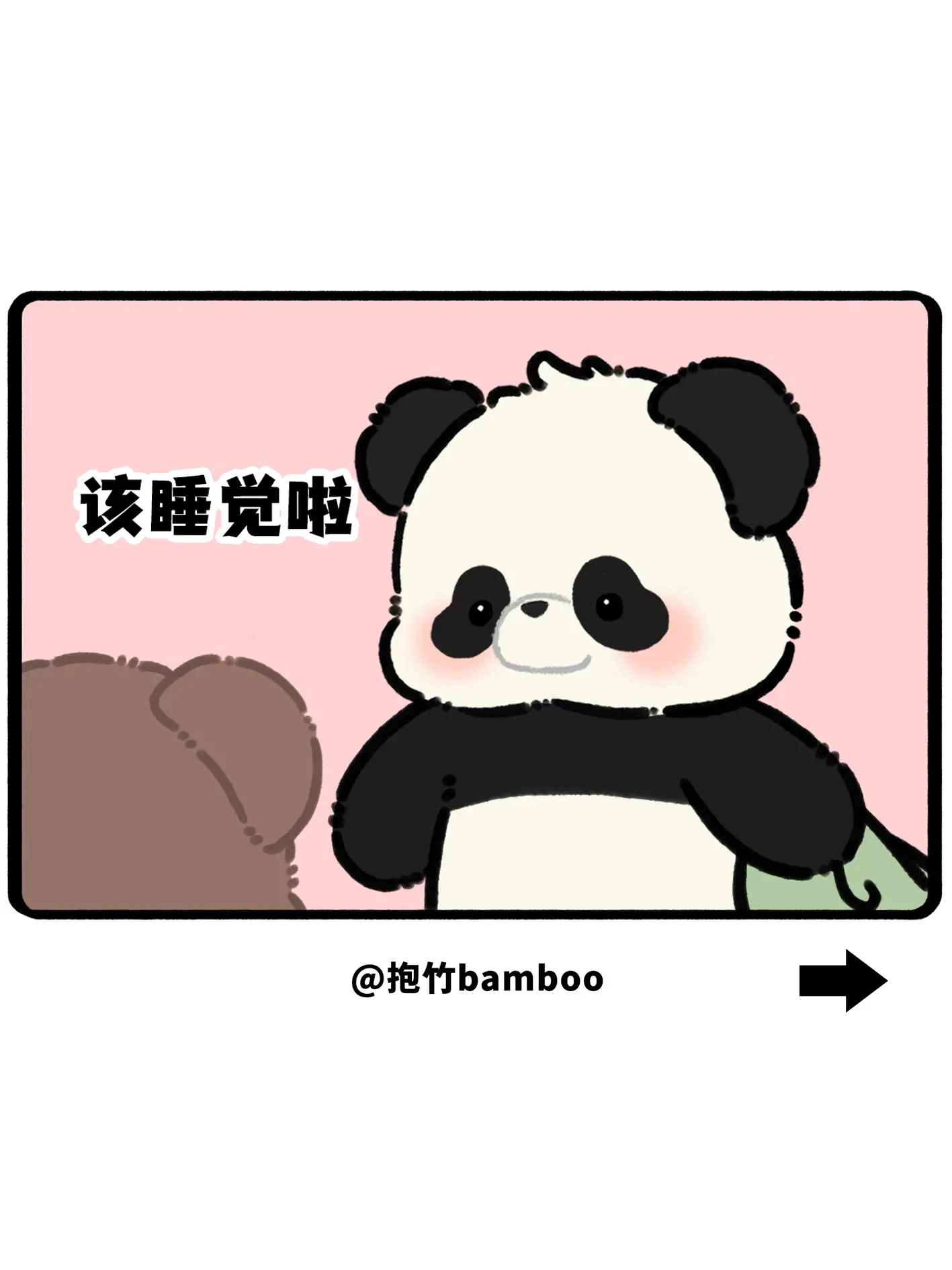 收留没地方睡觉的小帅熊