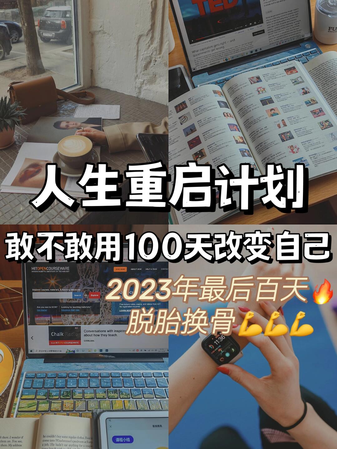 2023年最后100天🔥彻底改变自己逆袭开挂