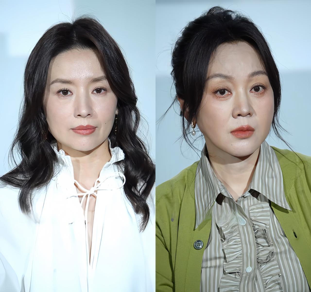 闫妮比董洁还显年轻。
这事儿一出，很多人心里一紧。
不是年龄赢了。
是状态赢了。