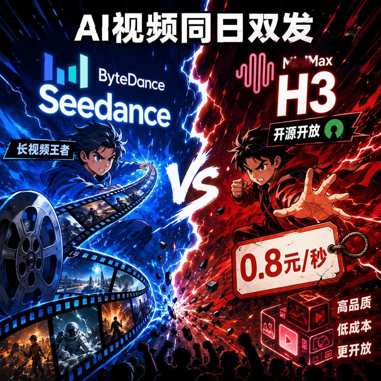 昨天（7月31日），AI视频圈出了两个大新闻。

字节跳动发布了Seedance