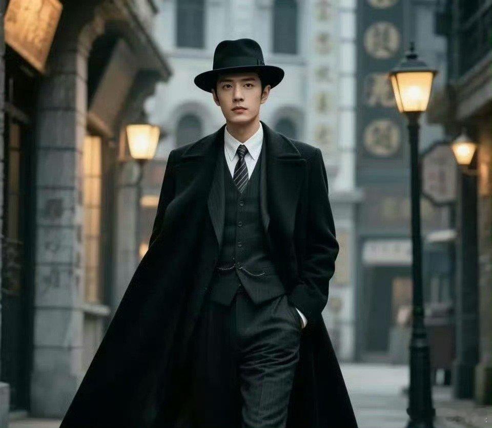 肖战民国造型适配度肖战民国造型ai图肖战民国造型ai图，好帅，[抓狂][抓狂] 