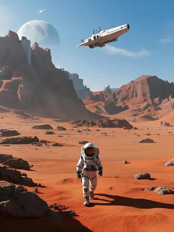 人类探索在地球以外长期生存，这事儿可太酷了！现在科学家们正努力攻关。就拿火星来说