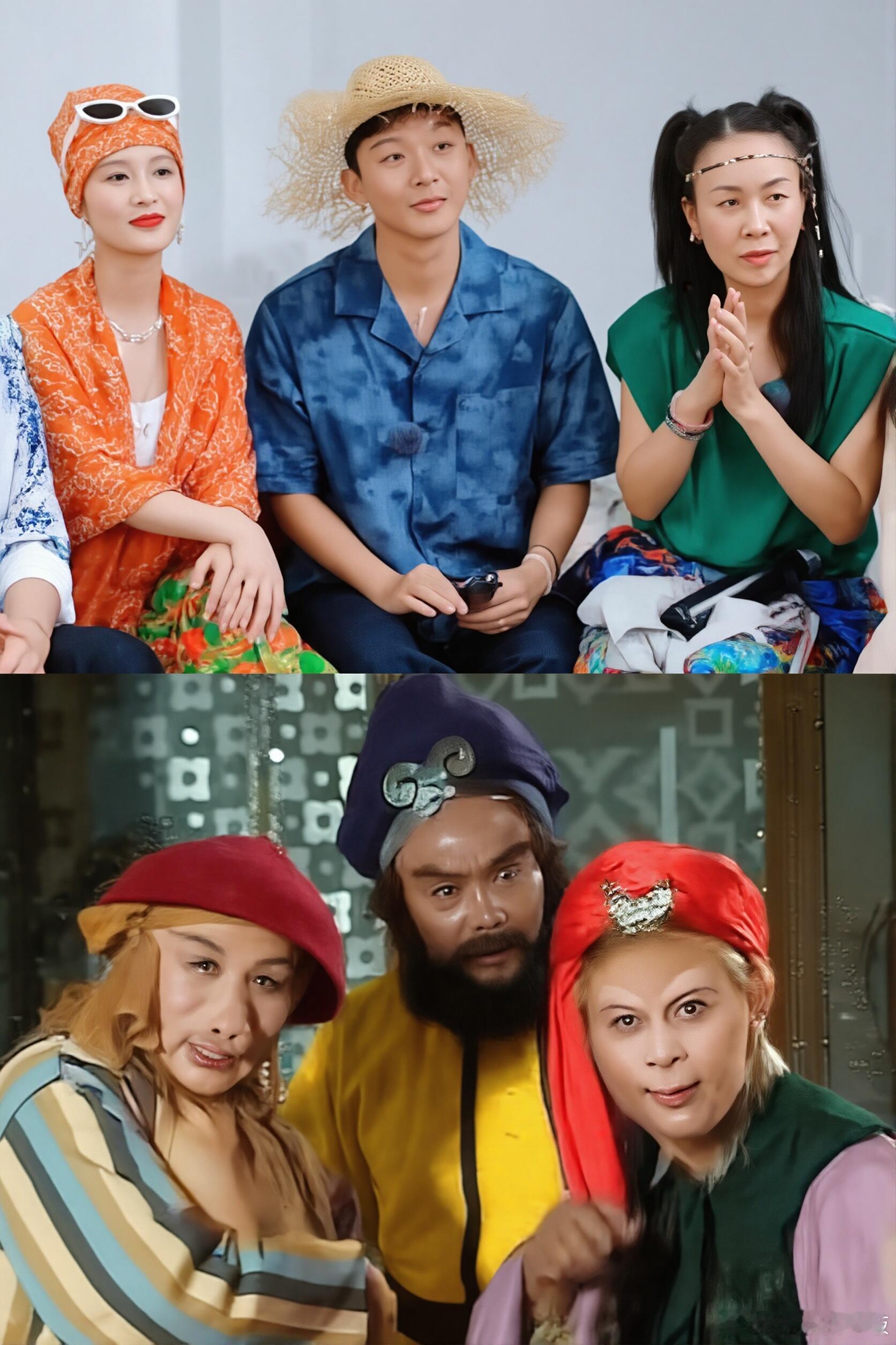 花少7有自己的西游记“中东贵妇和部落酋长中间坐了个本地稻草人”这个世界还有张晚意