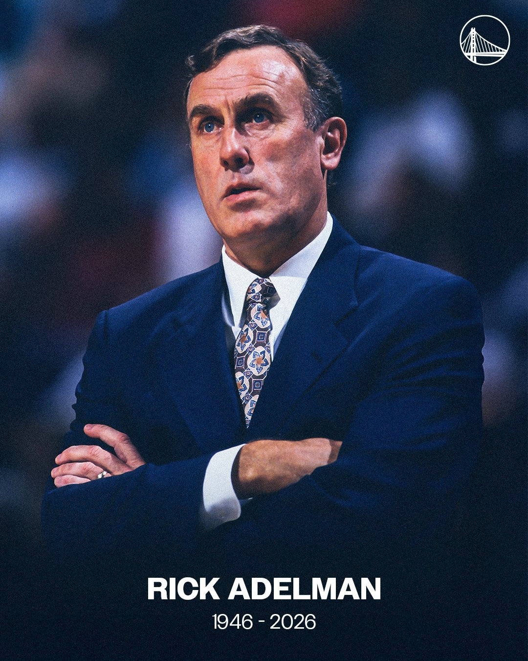 名人堂教练里克·阿德尔曼（Rick Adelman）逝世，享年79岁。他是一位才