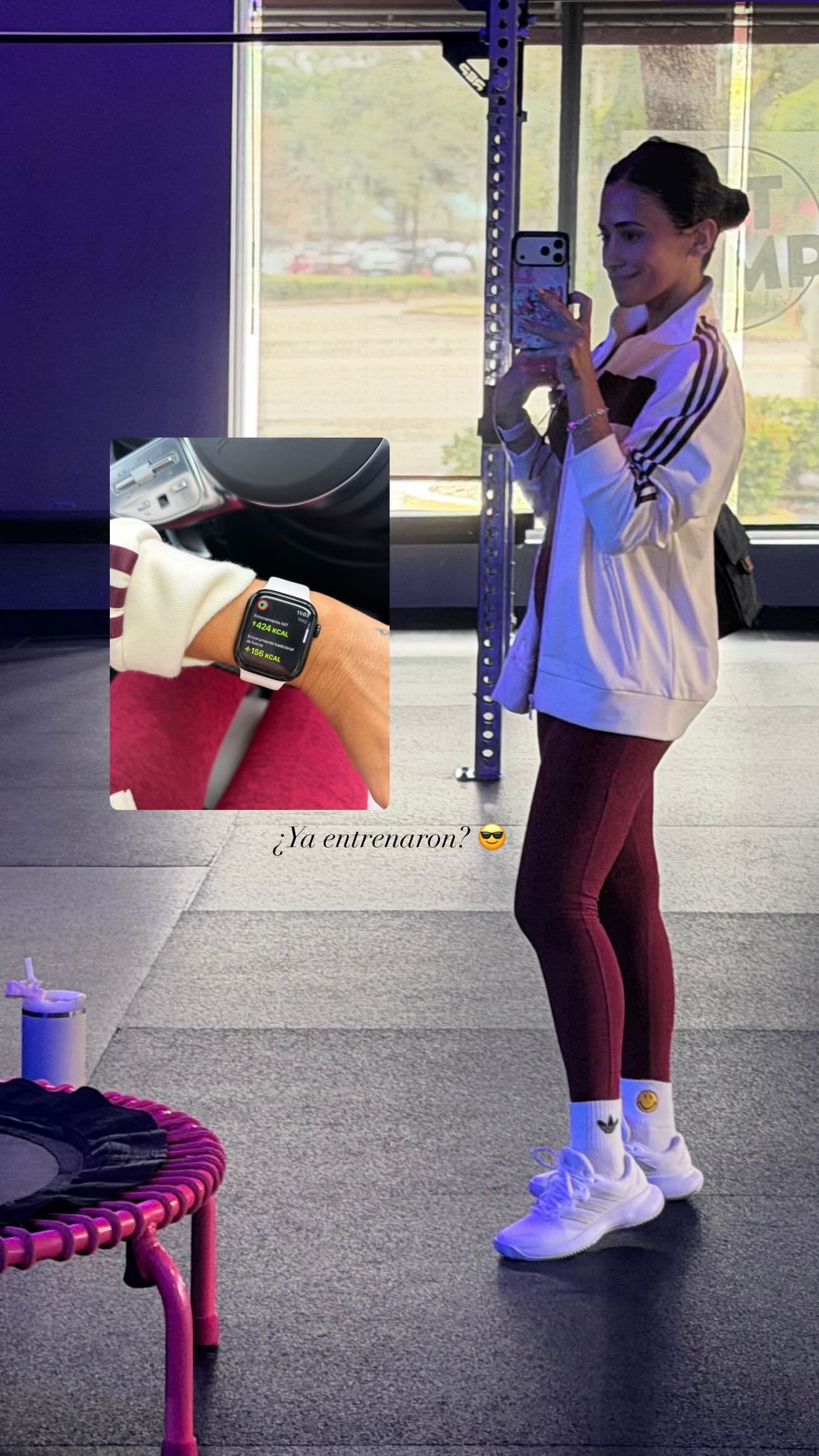 安妞更新的四张快拍❤️梅西