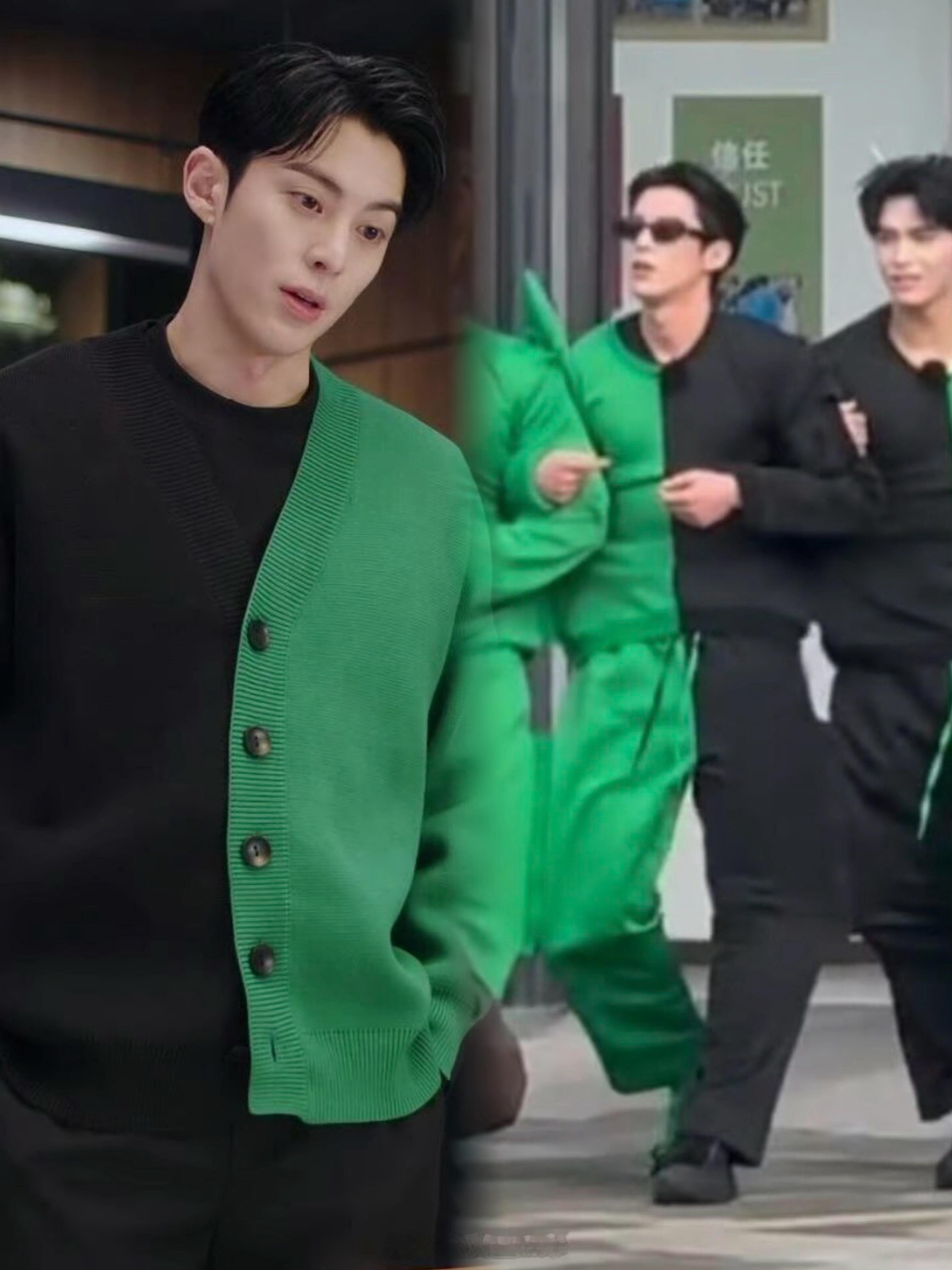 哈哈哈哈哈哈哈哈 俺真不中了啊王鹤棣连体衣和时宴撞色了王鹤棣和时宴一个色儿了