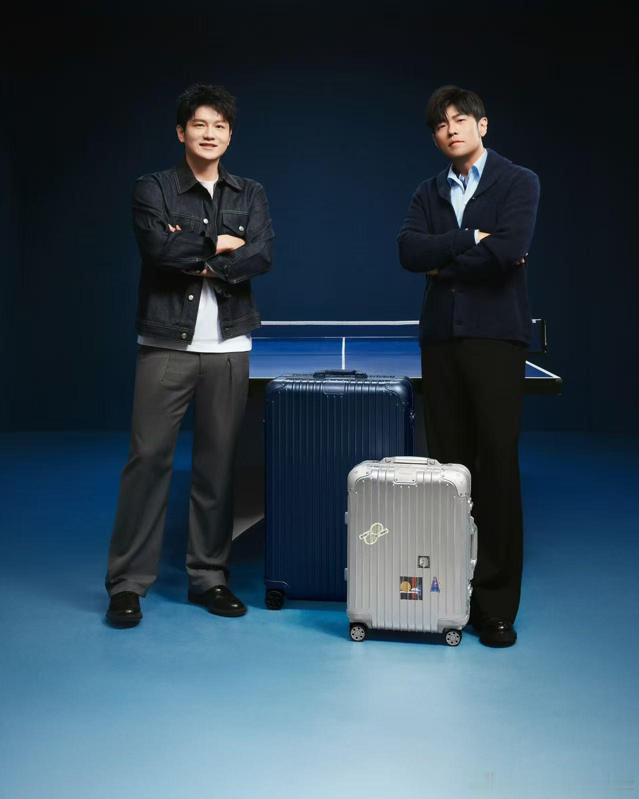 谁被RIMOWA这波合作狠狠惊艳！RIMOWA镜头下的周杰伦樊振东，音乐遇上国球