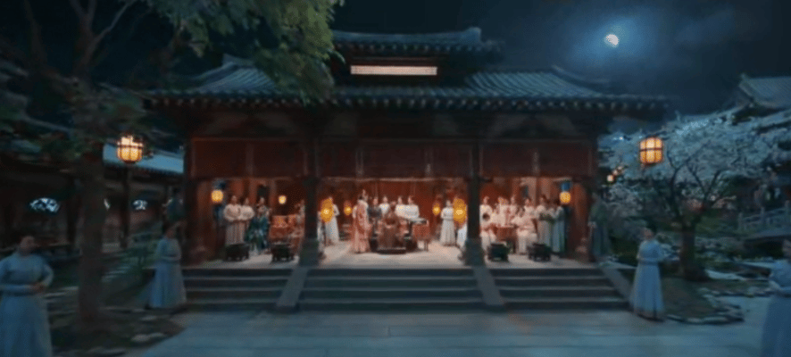 #惜花芷开场大观园即视感#  惜花芷中的大观园场景完全就是给我们带来震撼的感觉啊