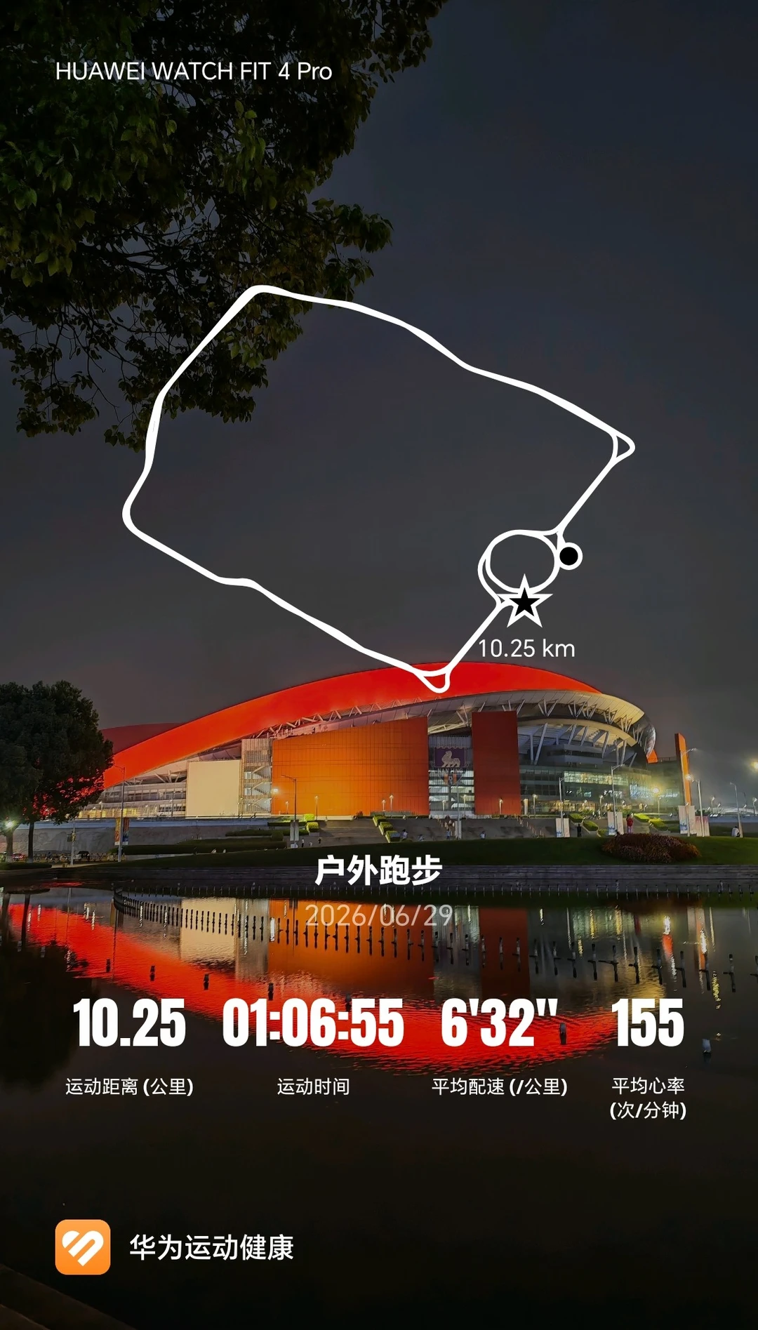 南京奥体的夜景