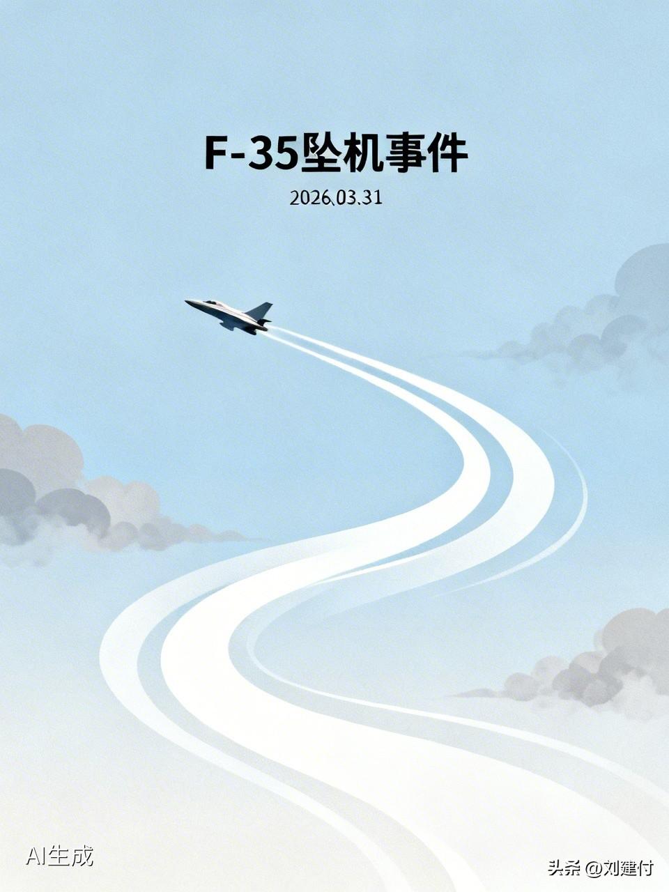 美国一架F-35战机坠毁 飞行员受伤 美国一架F - 35战机坠毁，飞行员受伤