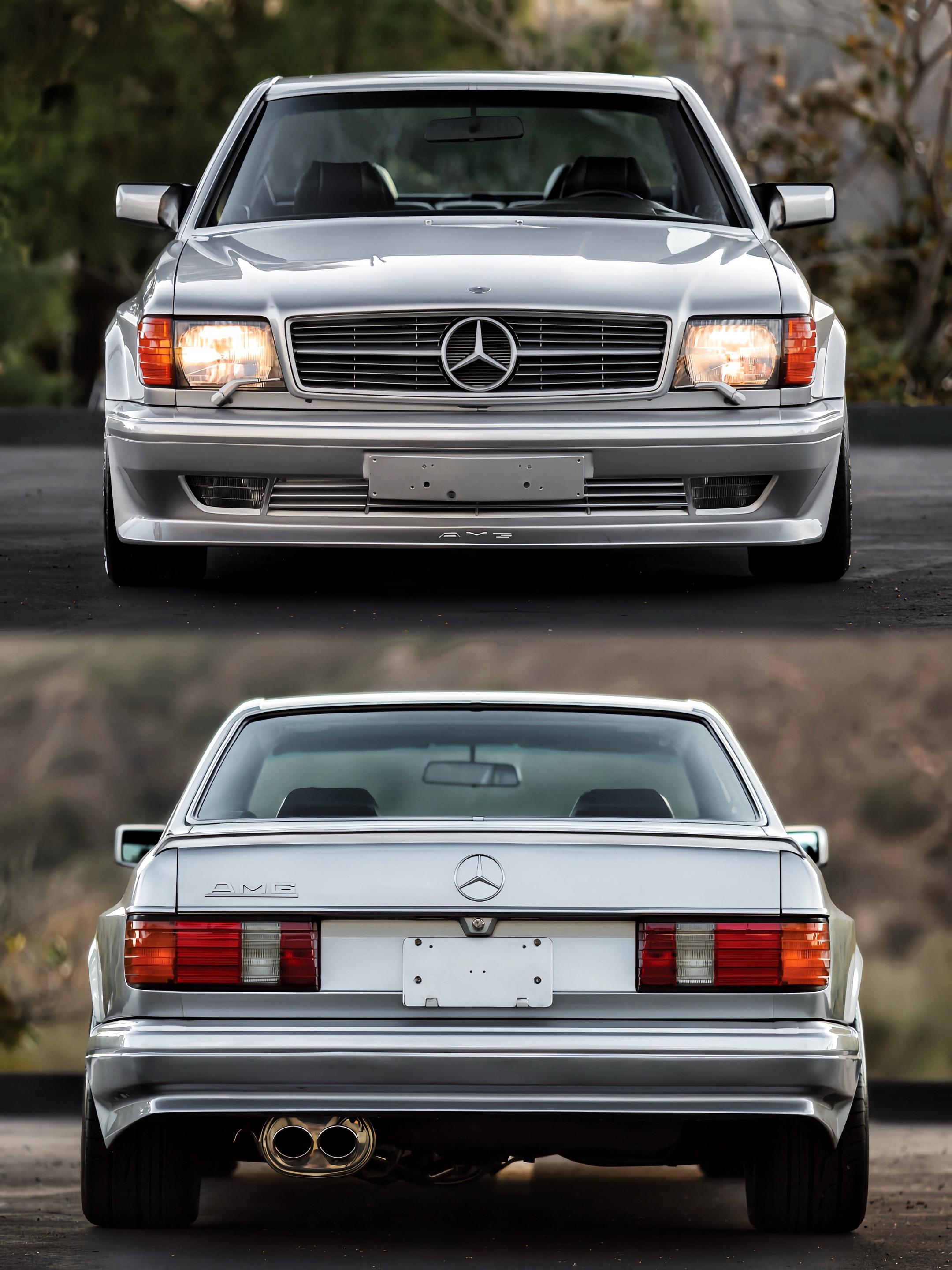 奔驰560 SEC AMG 生产于1980年代末至1990年代初 ，搭...