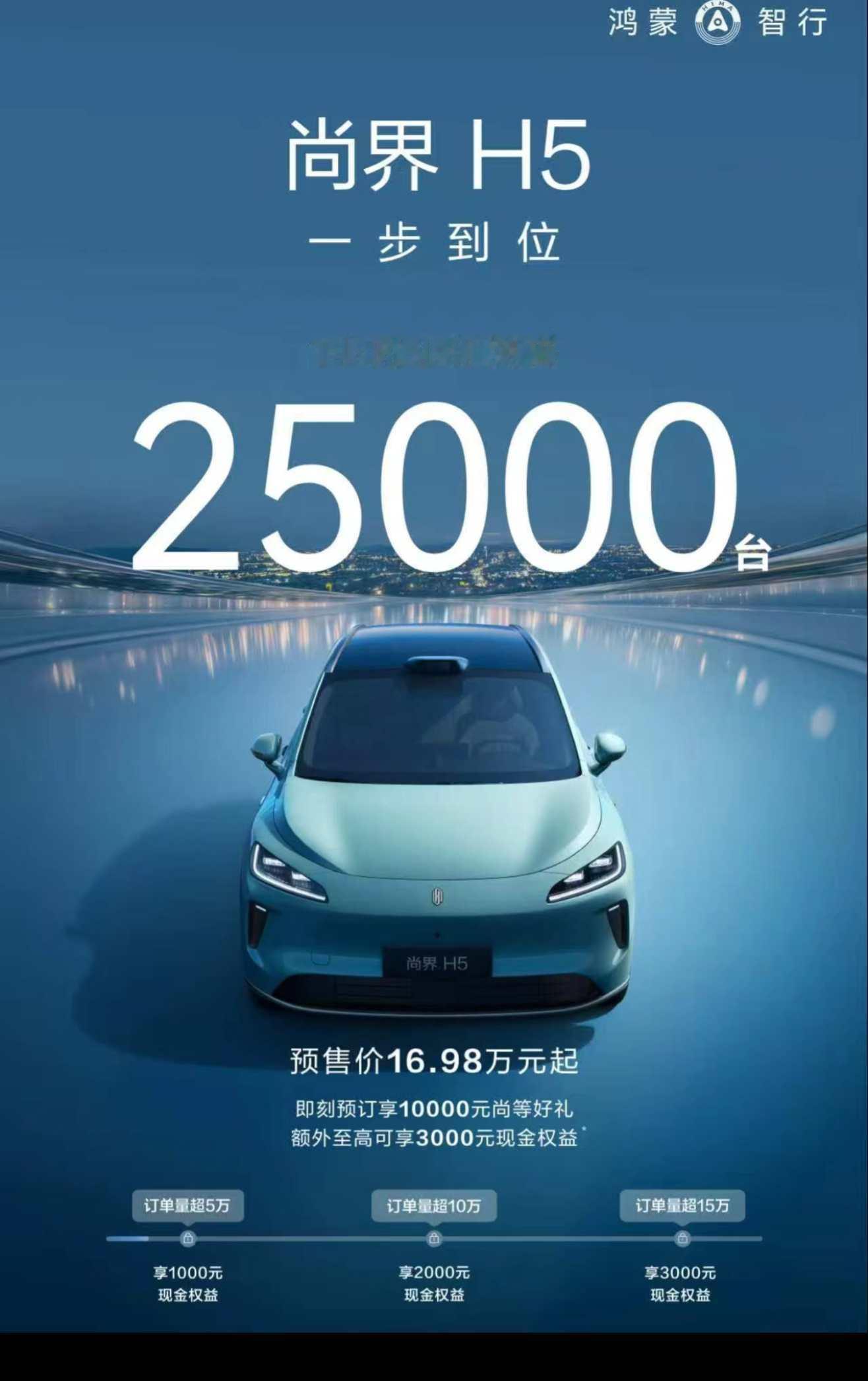 尚界H5确实价格还行，不贵，不过再加点钱买问界M5会不会更好点[允悲] ​​​