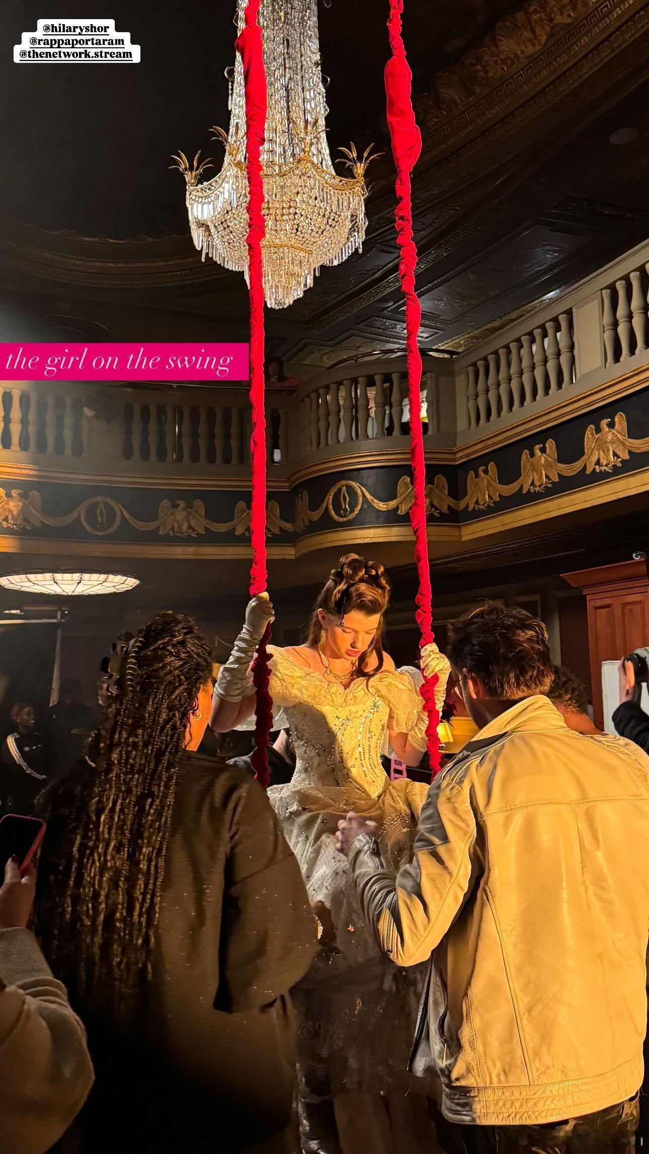 ever anderson 艾尔安德森再分享新剧《The Artist》的拍摄花