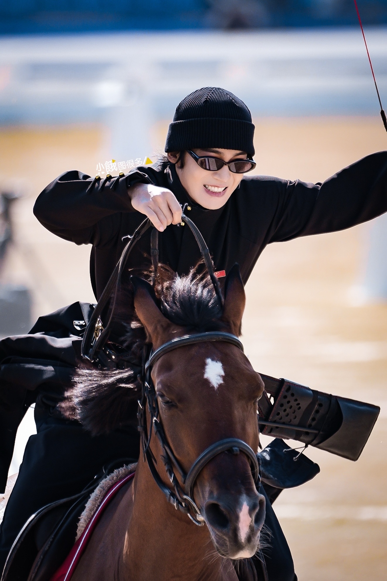 于适骑射比赛 20251212 于适亮相2025全国骑射巡回赛总决赛光启式团体赛