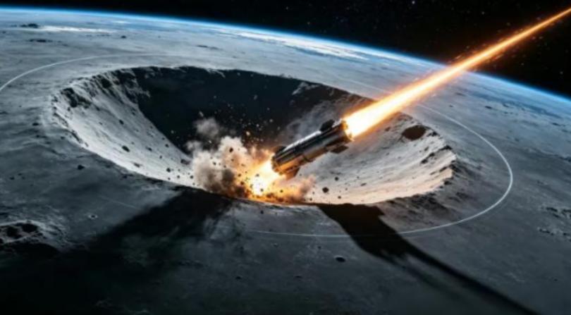 天生的坏种，得不到就破坏！8月5日，美国SpaceX火箭残骸撞击月球，一枚重约4