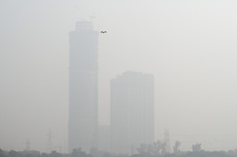 印度首都新德里的空气污染严重到离谱。之前就出现过有毒烟雾遮天蔽日的情况，能见度极