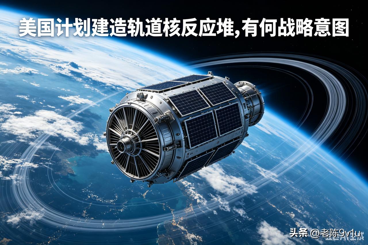 📰新闻文案：美国计划建造轨道核反应堆，背后三大战略意图
 
美国太空军正推进轨