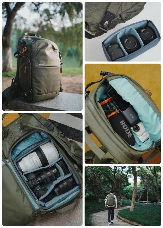 悟了：单肩 + 双肩摄影包，灵活出行才是王道