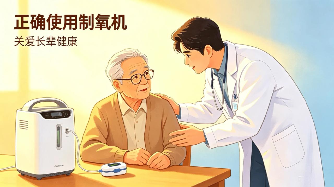 很多家庭都踩坑，老年人吸氧这件事，不能凭感觉。
不少家里有老人的家庭，
都会打算