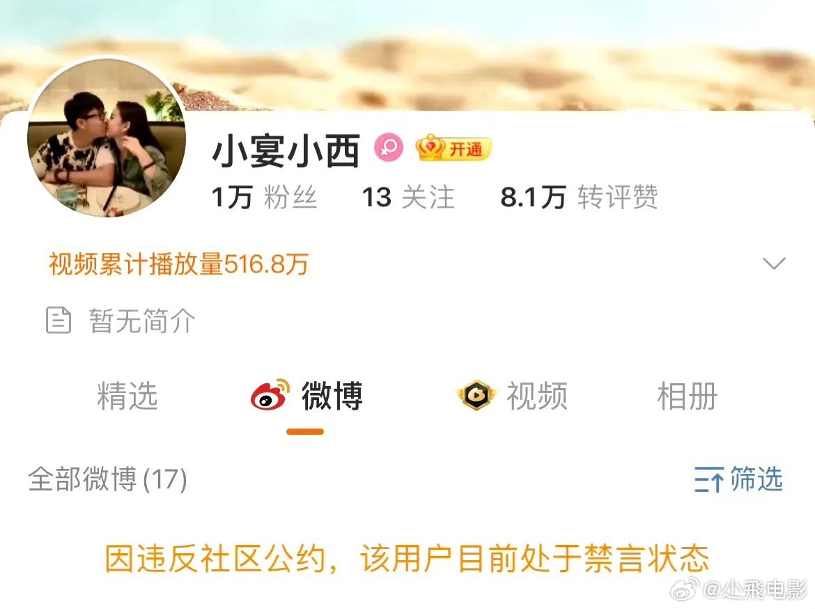 小宴小西喜提禁言，因违反社会公约。他的IP是在美国，喜天否认了公司有这个人，他一
