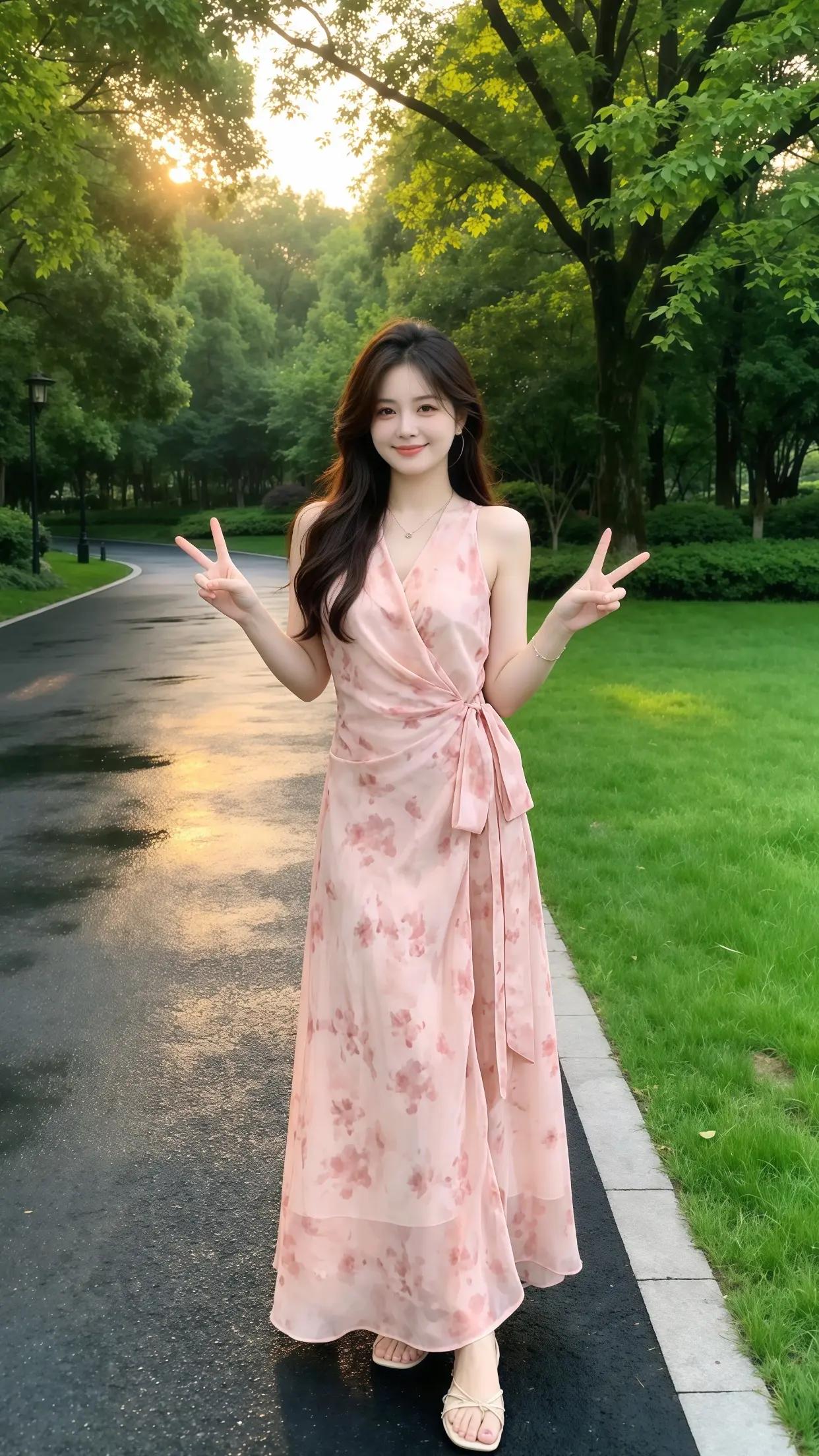 分享夏季韩系穿搭 女生不费力的夏季穿搭 户外长裙穿搭 温柔ins风 ins风穿搭