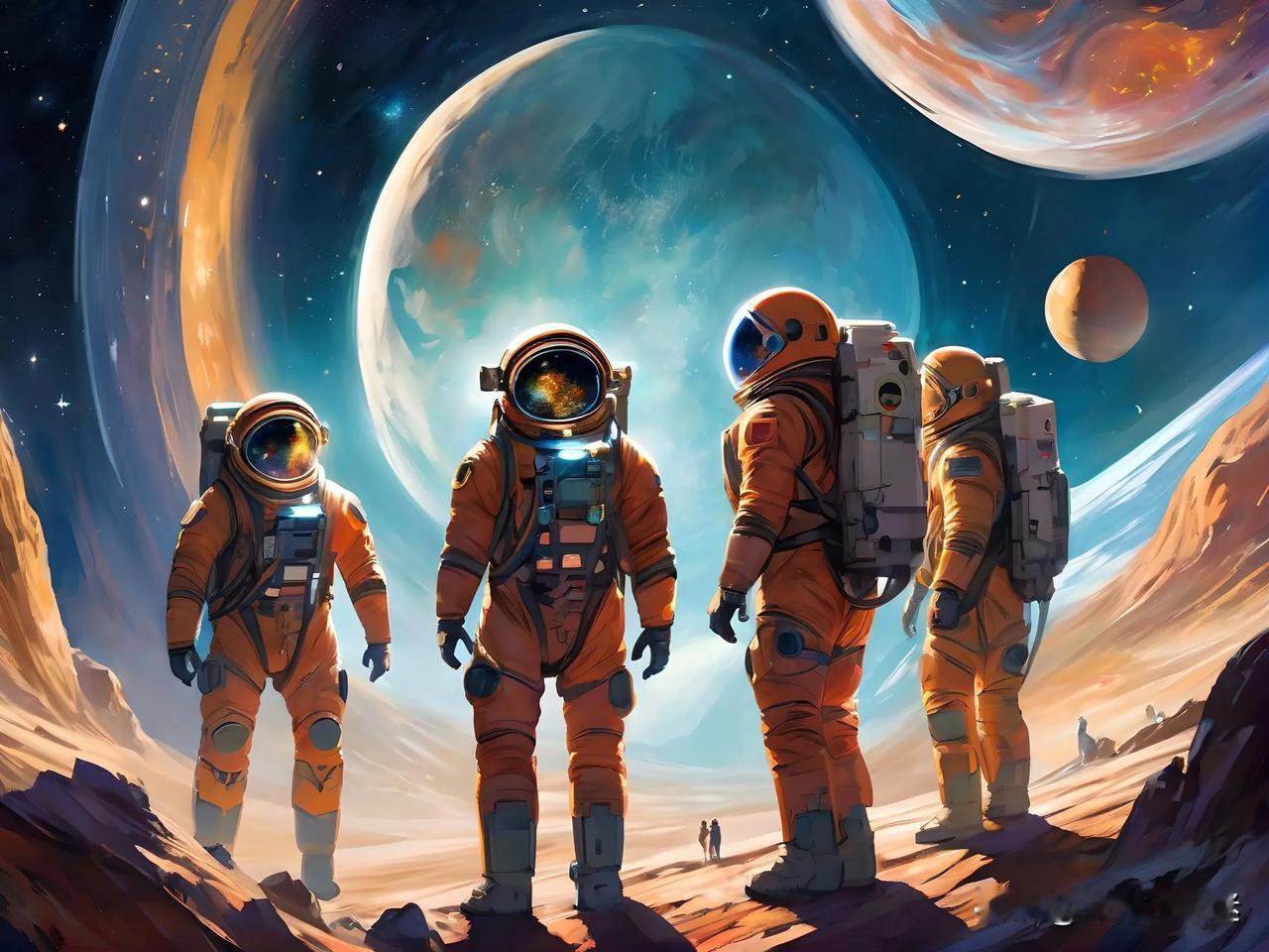 中国登月宇航服设计公布，一些美国观察人士破防了！跟半个世纪之前，阿波罗的宇航员穿