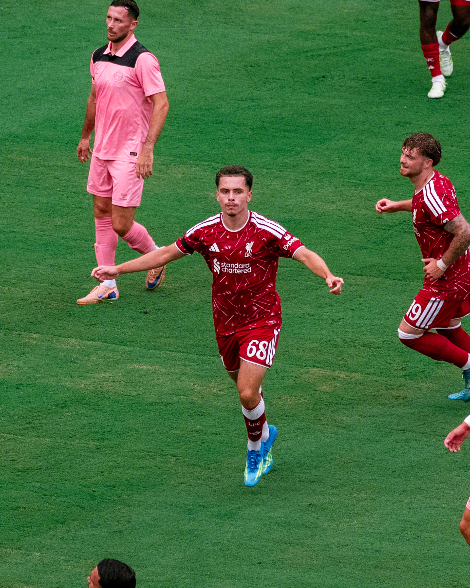 少年新星闪耀🌟莫里森打入我军季前赛首球⚽️利物浦LFC季前赛利物浦