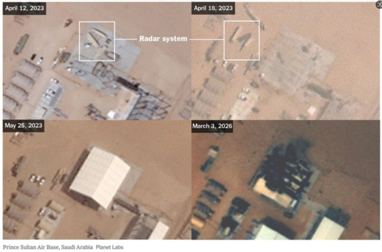 美国Planet Labs公司的新卫星照片，再次佐证了伊朗官方发布的对约旦穆瓦法