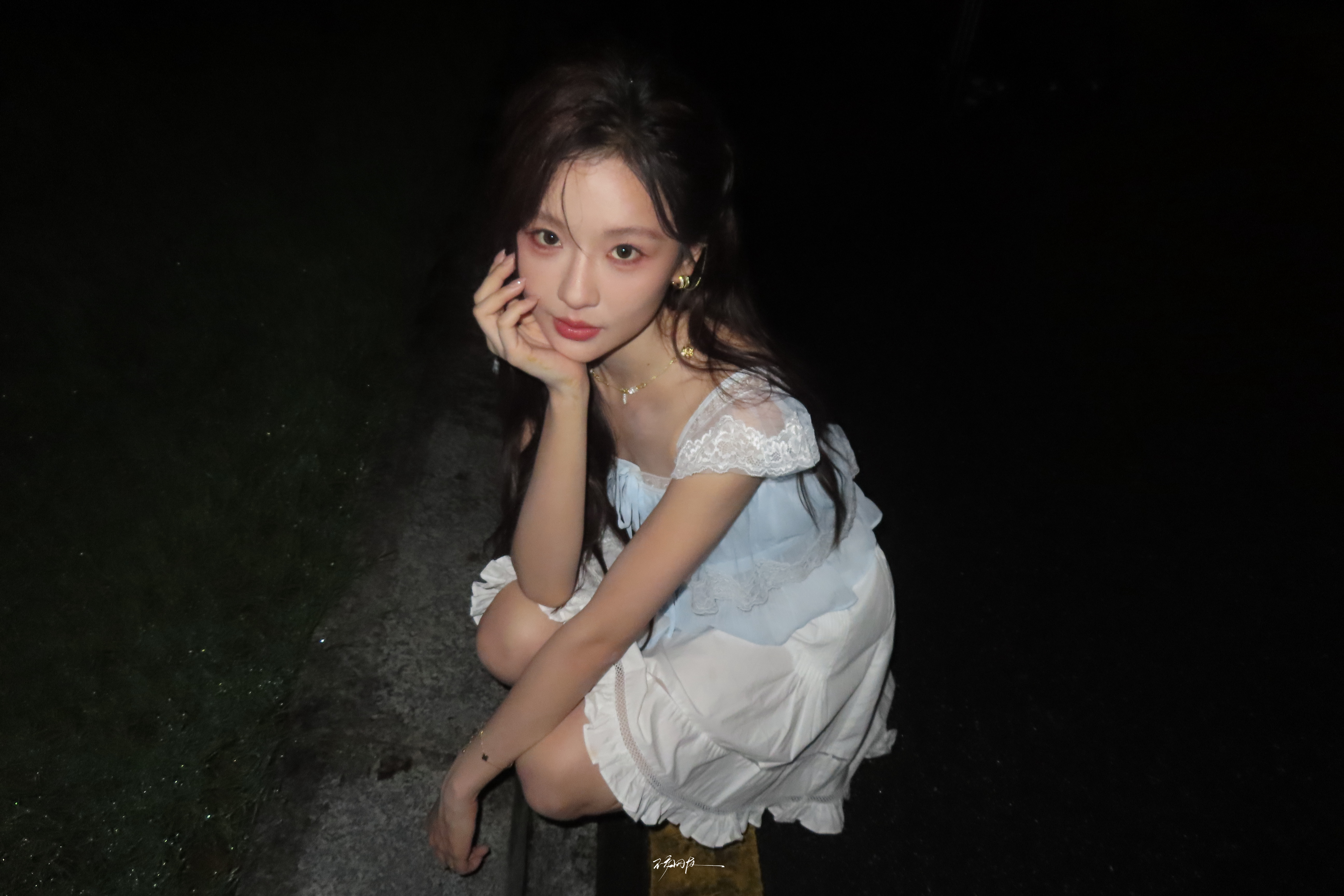 严肃品鉴邓灵枢原图直出的神级美貌🥰 ​​​