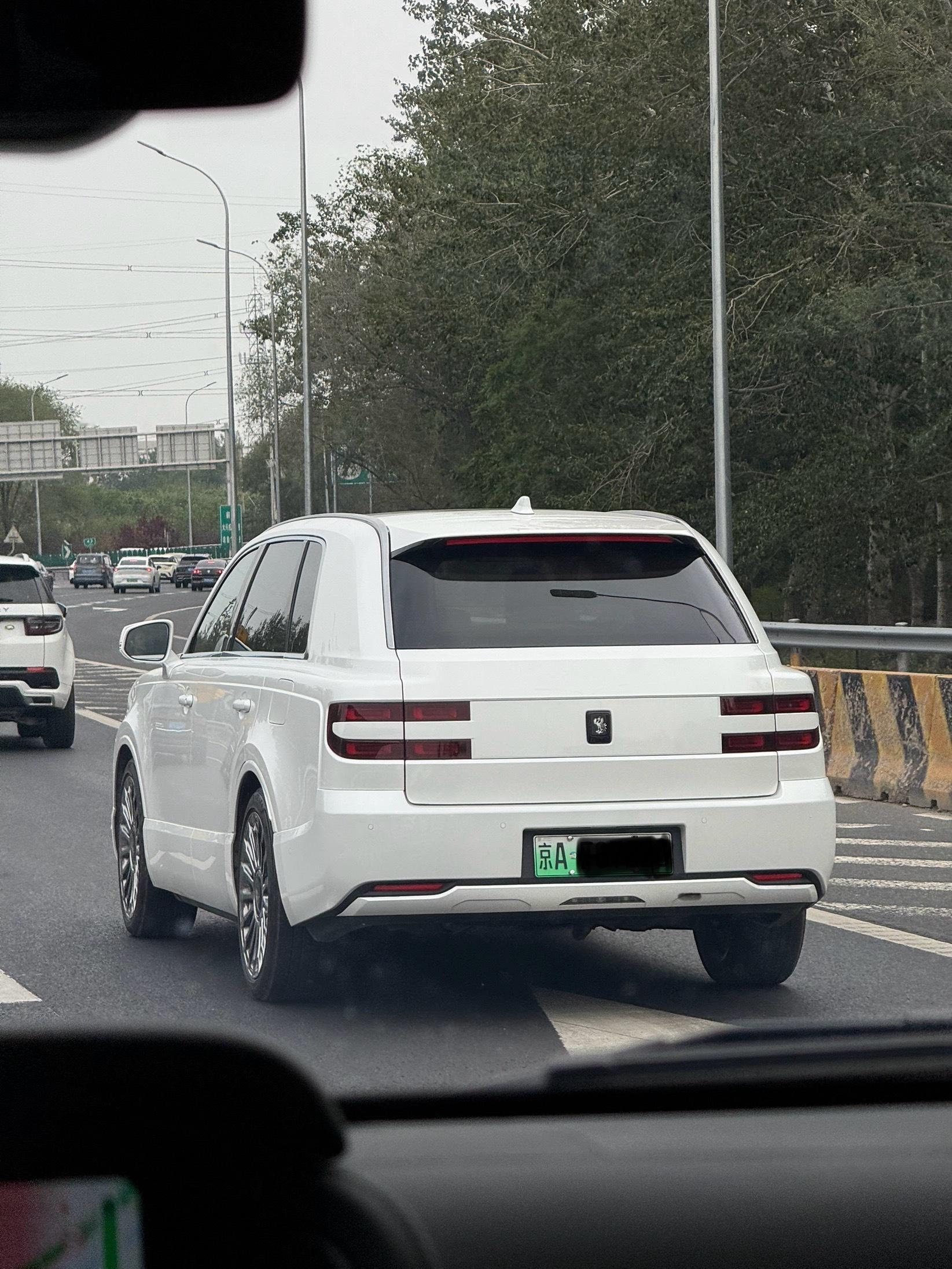 逮到一辆活世极 远处看车不显大 侧面看就是库里南丰田世极丰田 ​​​