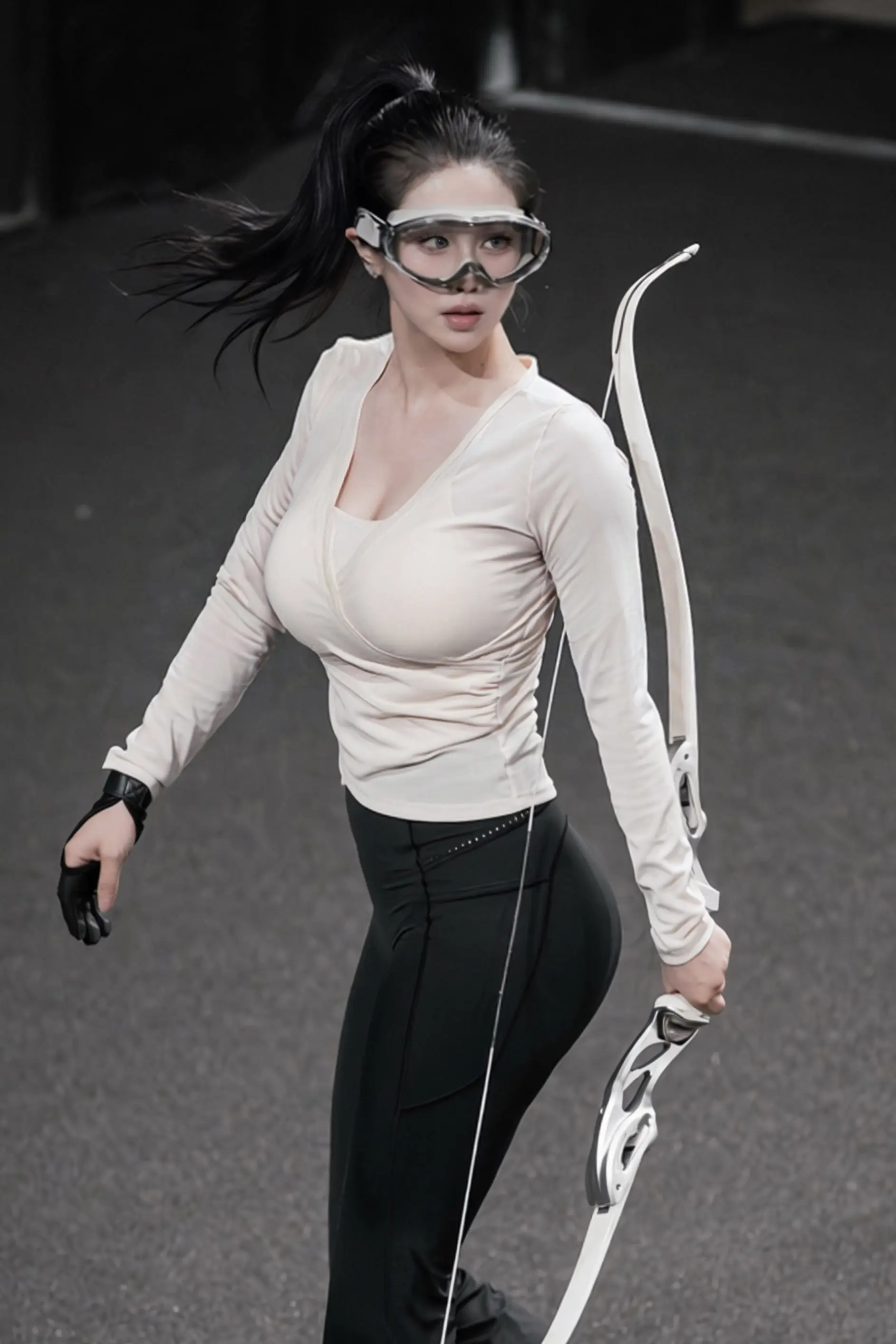 想赢的人脸上是没有笑容的。