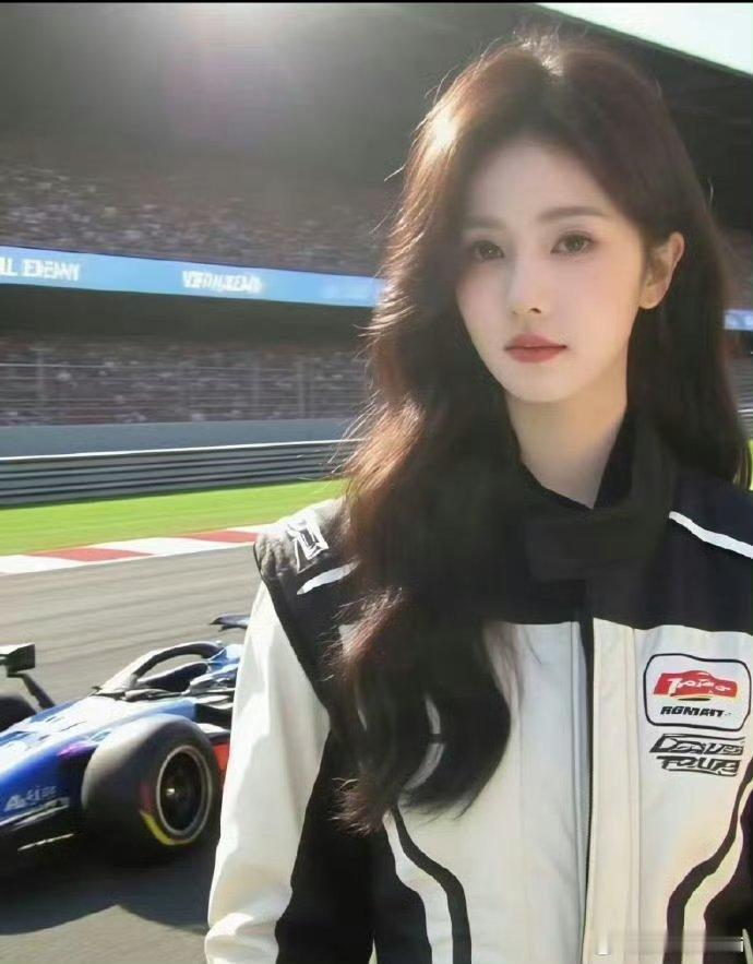 好飒的白鹿，有种赛车主题的现偶即视感 