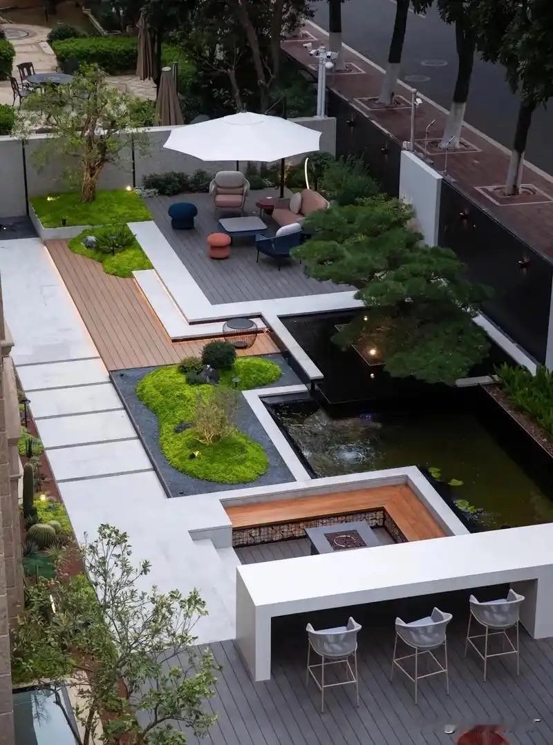 做庭院千万不要相互攀比，为了那所谓的面子，做一堆用不上的花里胡哨东西，无论是设计