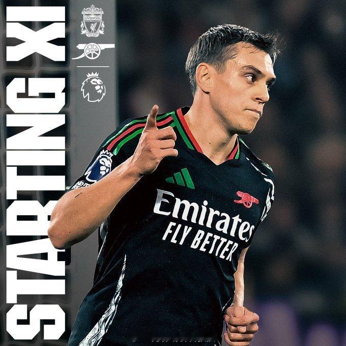 利物浦vs阿森纳首发：厄德高、萨卡先发，本场比赛，阿森纳将列队祝贺新科英超冠军利